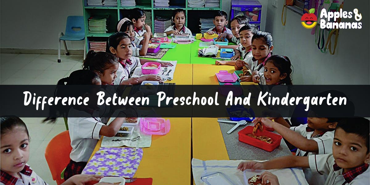 Difference Between Preschool And Kindergarten