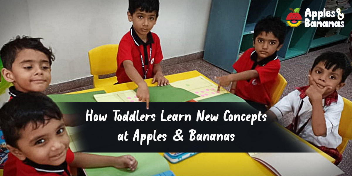 How Toddlers Learn New Concepts at Apples and Bananas Preschool?